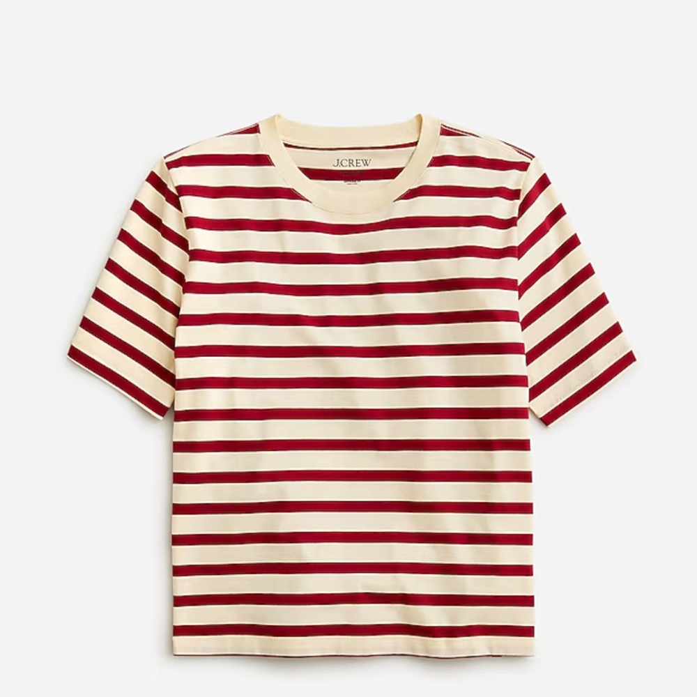J.Crew Pima Cotton T-shirt in stripe